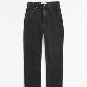 Abercrombie High rise ankle straight